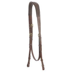 Têtière Eric Thomas Pro Soft Havane Marron