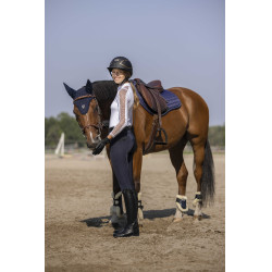 Pantalon Equithème Safir Marine / noir Bleu