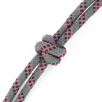 Licol éthologique Norton + longe Eco Bleu / blanc / noir