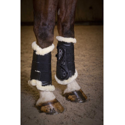 Guêtres fermées Norton XTR mouton synthétique Noir