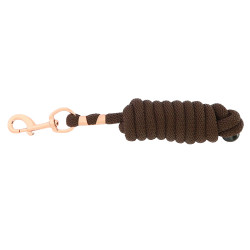 Longe d'attache Norton Vague Marron / or rose