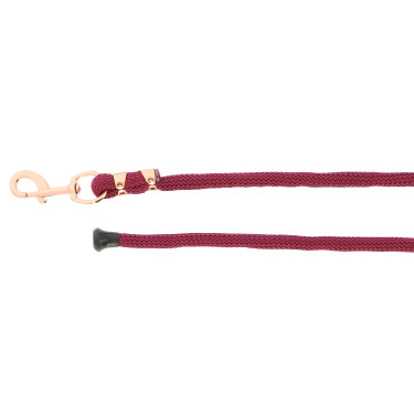 Longe d'attache Norton Vague Bordeaux / or rose