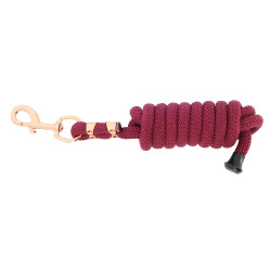 Longe d'attache Norton Vague Bordeaux / or rose