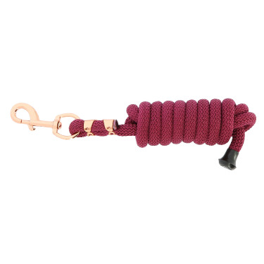 Longe d'attache Norton Vague Bordeaux / or rose