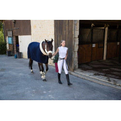 Polo Equithème Brussels Blanc