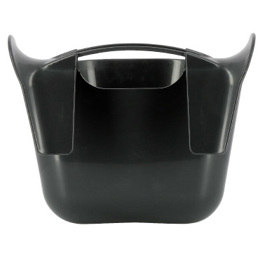 Mangeoire portative à crochets Hippo-Tonic Noir