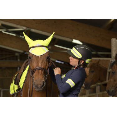 Brassard Equithème High Visibility Jaune fluo