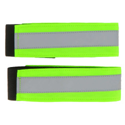 Brassard Equithème High Visibility Jaune fluo