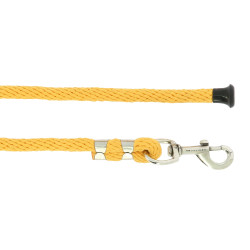 Longe d'attache Equithème Soft Jaune