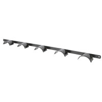 Porte-brides Hippotonic 5 places Noir