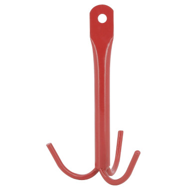 Ancre 3 crochets Hippotonic Rouge