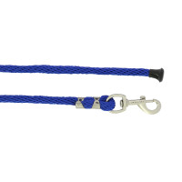 Longe d'attache Equithème Soft Satiné Bleu marine Longe d'attache Equithème Soft Satiné Bleu marine