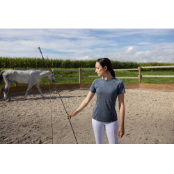 T-shirt Pro Series Vibration manches courtes Bleu T-shirt Pro Series Vibration manches courtes Bleu