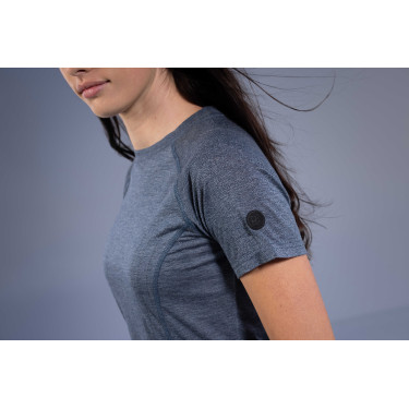 T-shirt Pro Series Vibration manches courtes Bleu T-shirt Pro Series Vibration manches courtes Bleu