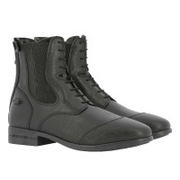Boots Equithème Zurich à zip et lacets Noir