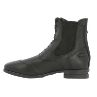 Boots Equithème Zurich à zip et lacets Noir