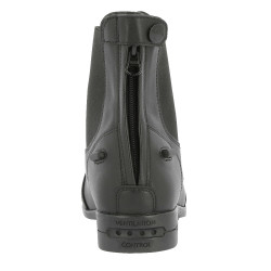 Boots Equithème Zurich à zip et lacets Noir