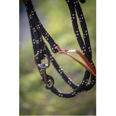 Longe Pénélope Ethologique Noir / caramel