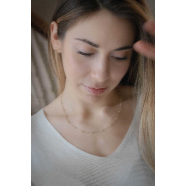 Collier Pénélope Eugénie Doré