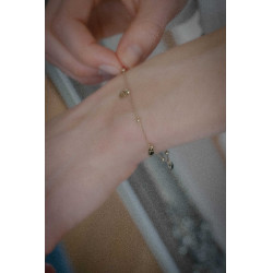 Bracelet Pénélope Eugénie doré