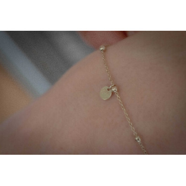 Bracelet Pénélope Eugénie doré Bracelet Pénélope Eugénie doré