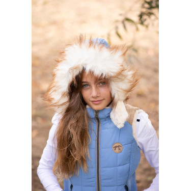 Doudoune Pénélope Roger sans manches Bleu artic