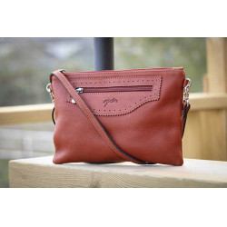 Pochette Pénélope Emma Cognac Marron