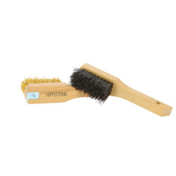 Brosse à sabots / cure-pied Hippotonic Caramel Marron