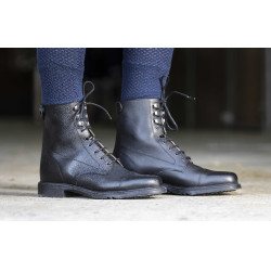 Boots cuir Equithème Dandy Noir