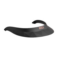 Visière pour casque d'équitation Naca Noir onyx mat / rose gold
