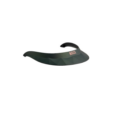 Visière pour casque d'équitation Naca Vert / rose gold Visière pour casque d'équitation Naca Vert / rose gold