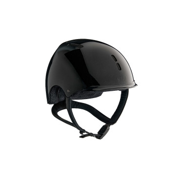 Casque d'équitation NACA Gravity S Noir onyx brillant