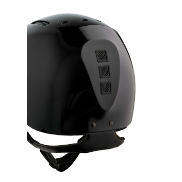 Casque d'équitation NACA Gravity S Noir onyx brillant