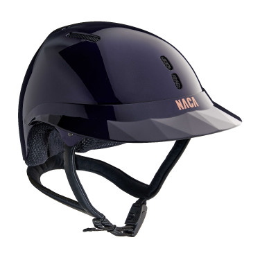 Casque d'équitation NACA Gravity S Bleu brillant Casque d'équitation NACA Gravity S Bleu brillant