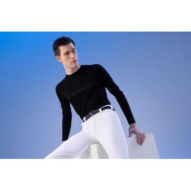 T-shirt Pro Series Canter manches longues Noir