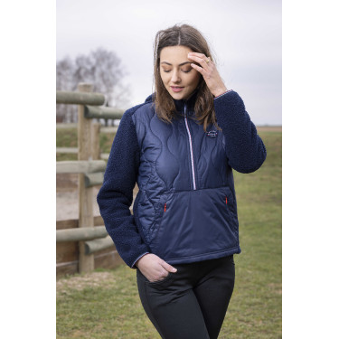Anorak Equithème Celia Bleu marine