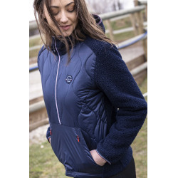 Anorak Equithème Celia Bleu marine