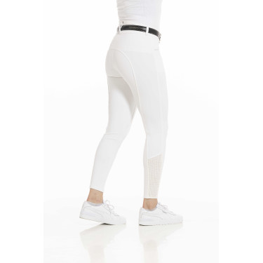 Pantalon Equithème Claudine fond silicone Blanc