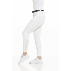 Pantalon Equithème Claudine fond silicone Blanc