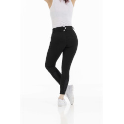 Pantalon Equithème Claudine fond silicone Noir Pantalon Equithème Claudine fond silicone Noir