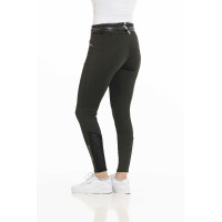 Pantalon Equithème Claudine fond silicone Vert foncé