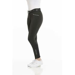 Pantalon Equithème Claudine fond silicone Vert foncé