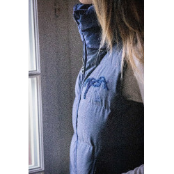 Doudoune sans manches Pénélope Sonia Bleu marine