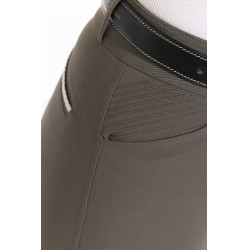Pantalon Equithème Josephine Taupe Marron Pantalon Equithème Josephine Taupe Marron