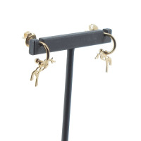 Boucles d'oreilles Créoles Pénélope Léonie Dorée