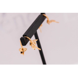 Boucles d'oreilles Créoles Pénélope Léonie Dorée