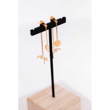 Boucles d'oreilles Pénélope Yuna Dorée