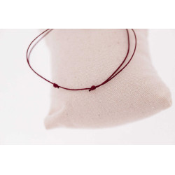 Bracelet Pénélope Zoé Prune Violet
