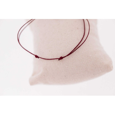 Bracelet Pénélope Zoé Prune Violet