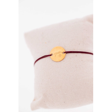 Bracelet Pénélope Zoé Prune Violet